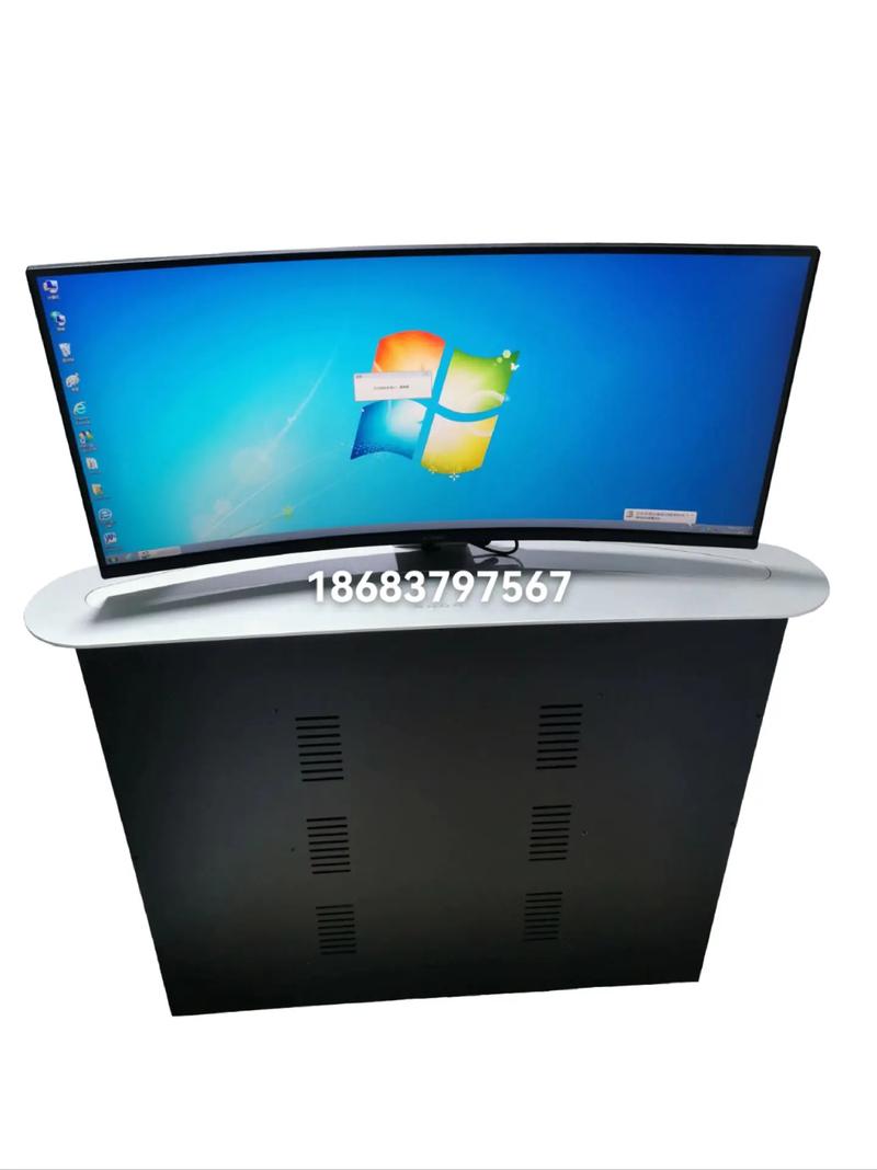 定制各款异性弧形液晶屏显示器升降器 打造高端显示解决方案